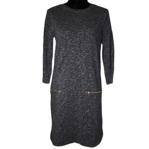 Gap 3/4 Sleeve Zip Pocket Dress Size Xs
